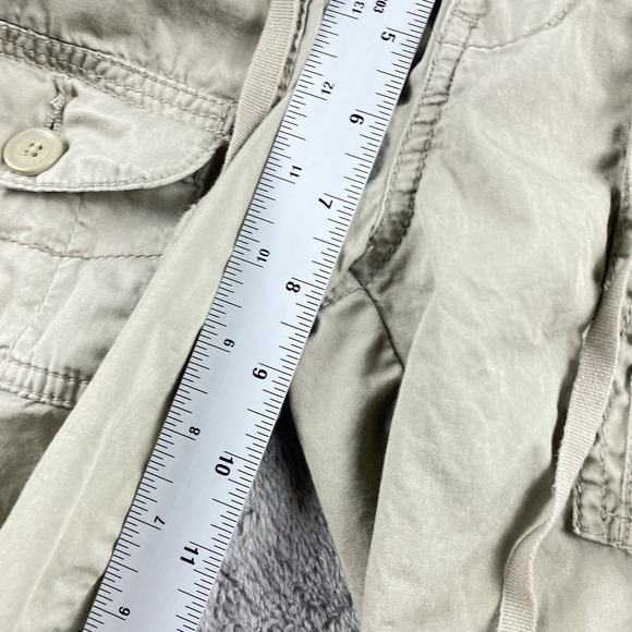 Union Bay Utility Cargo Shorts Womens 3 Cream Beige - Picture 7 of 13